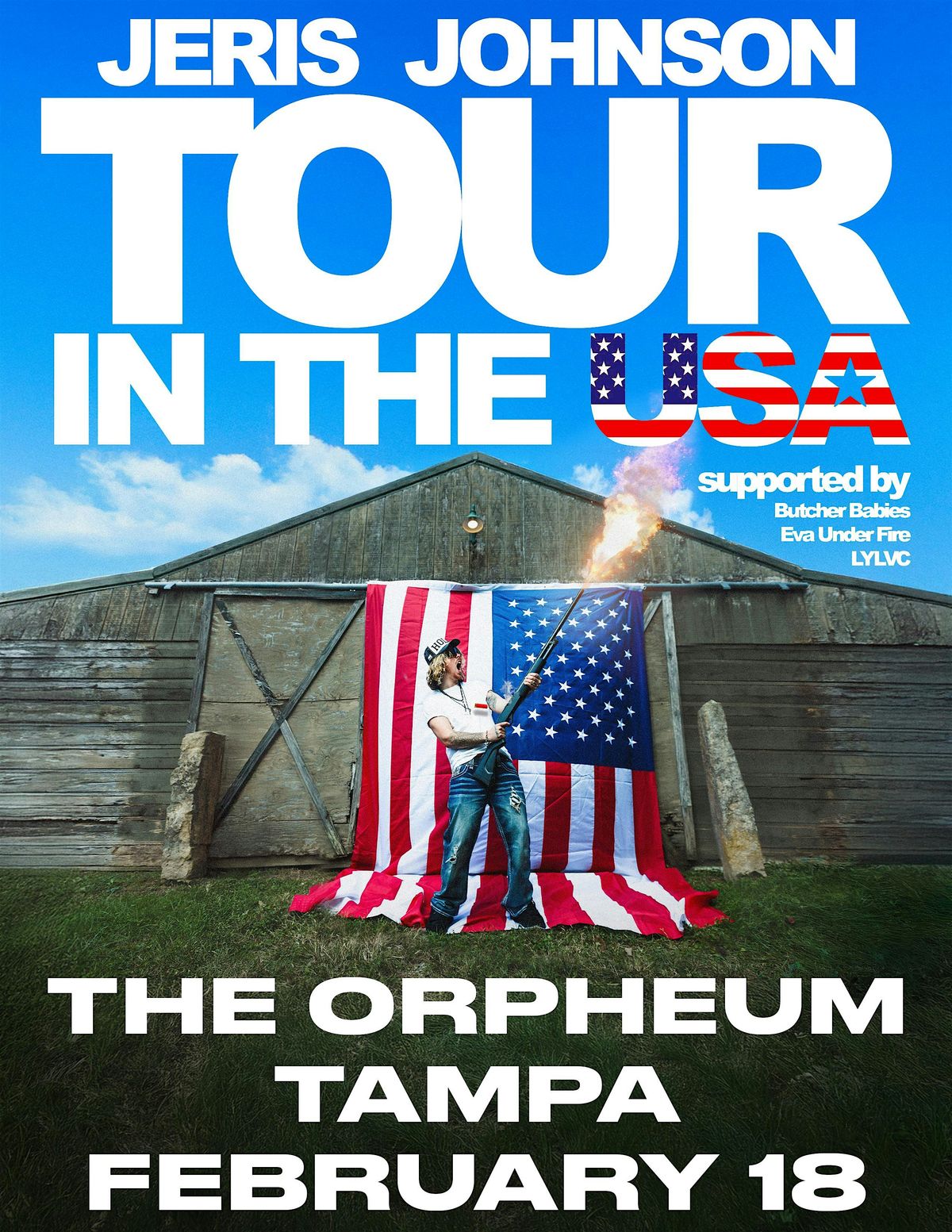 JERIS JOHNSON, 18 February | Event in Tampa | AllEvents