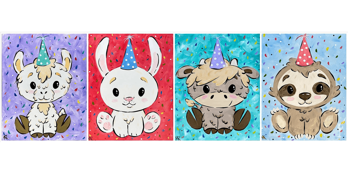 Paw-ty Animals - Paint and Sip in Denver | Classpop!™, 31 December | Event in Denver | AllEvents
