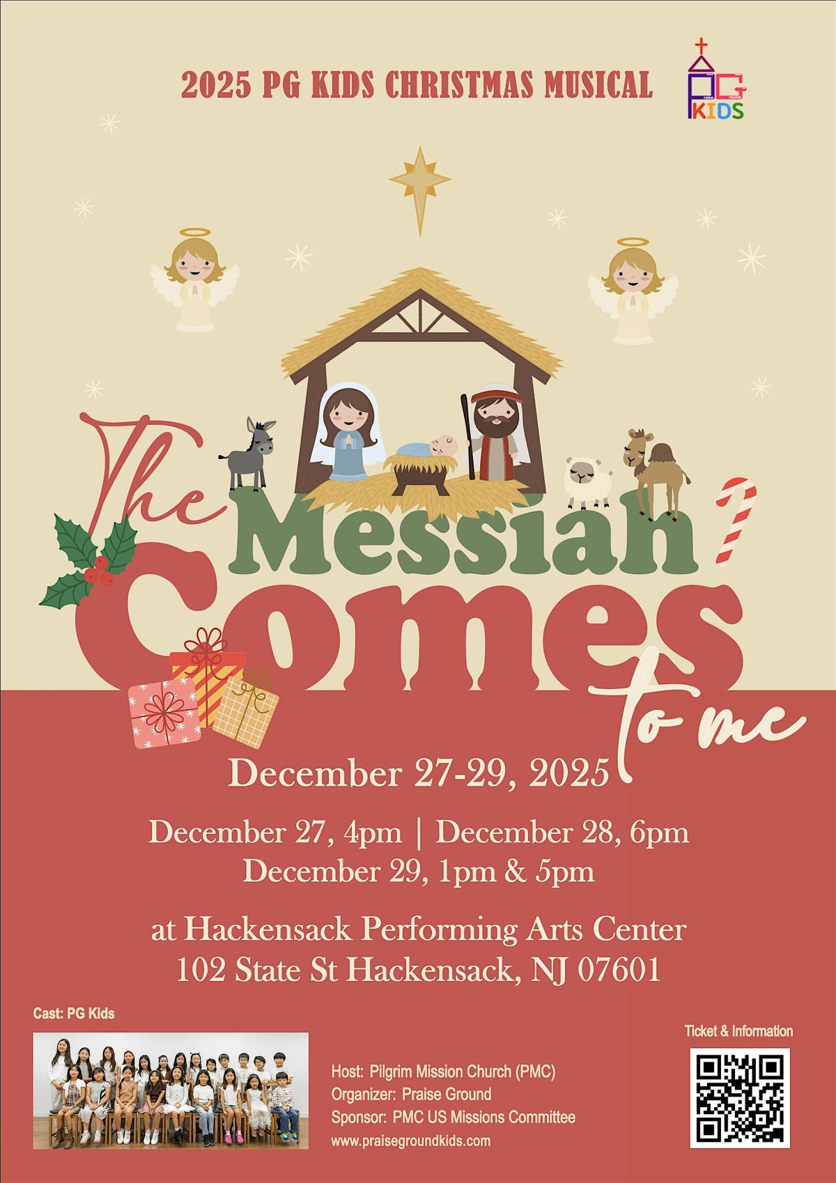 The Messiah Comes to Me, 29 December | Event in Hackensack | AllEvents