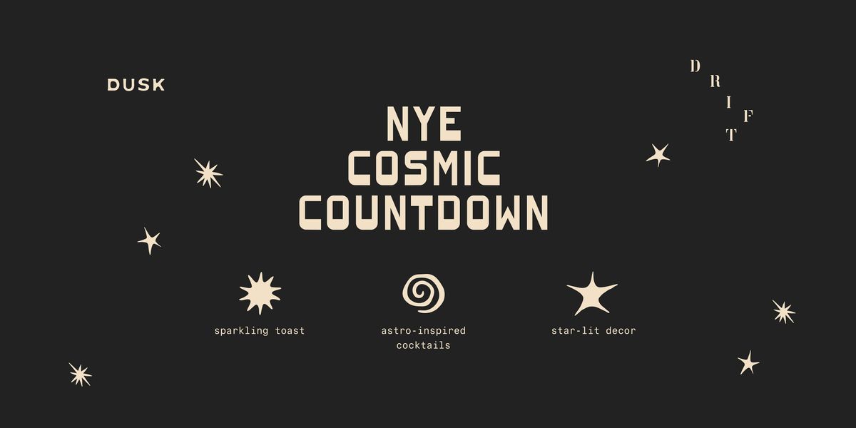 Cosmic Countdown - New Years Eve at Dusk