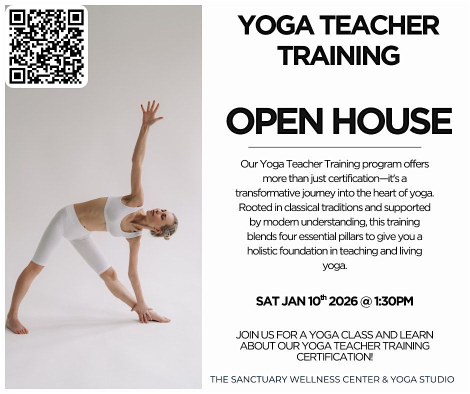 200 Hour Yoga Teacher Training Open House, 10 January | Event in Tustin | AllEvents