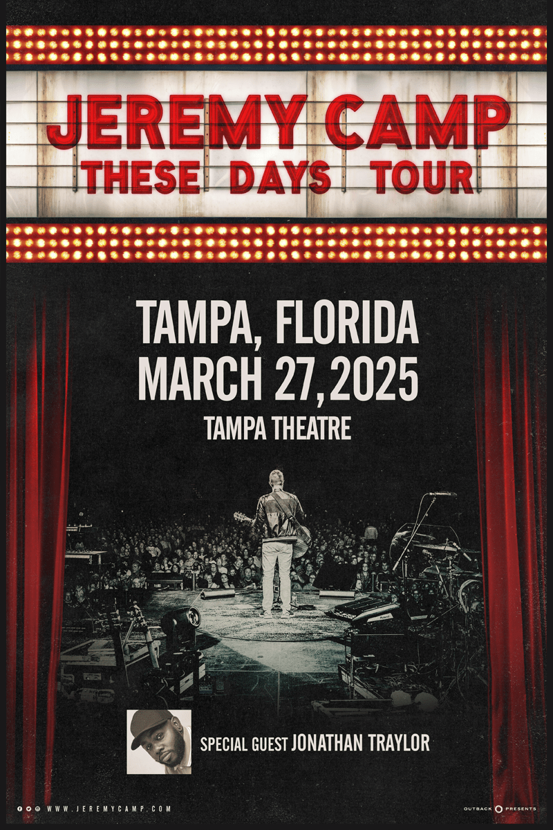 Jeremy Camp at Blue Gate Performing Arts Center, 12 June | Event in Shipshewana | AllEvents