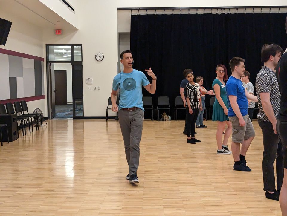 West Coast Swing with Eric Jacobson, MYArtsMadison Youth Arts Center, 13 April 2024