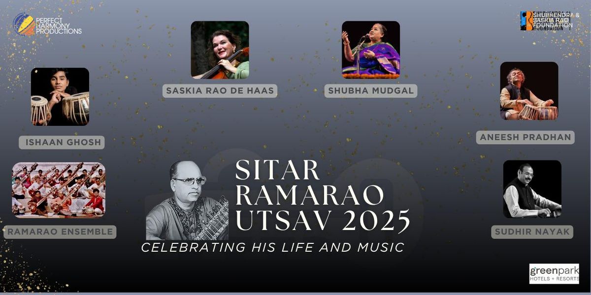 Sitar Ramarao utsav 2025, 28 November | Event in Bangalore | AllEvents