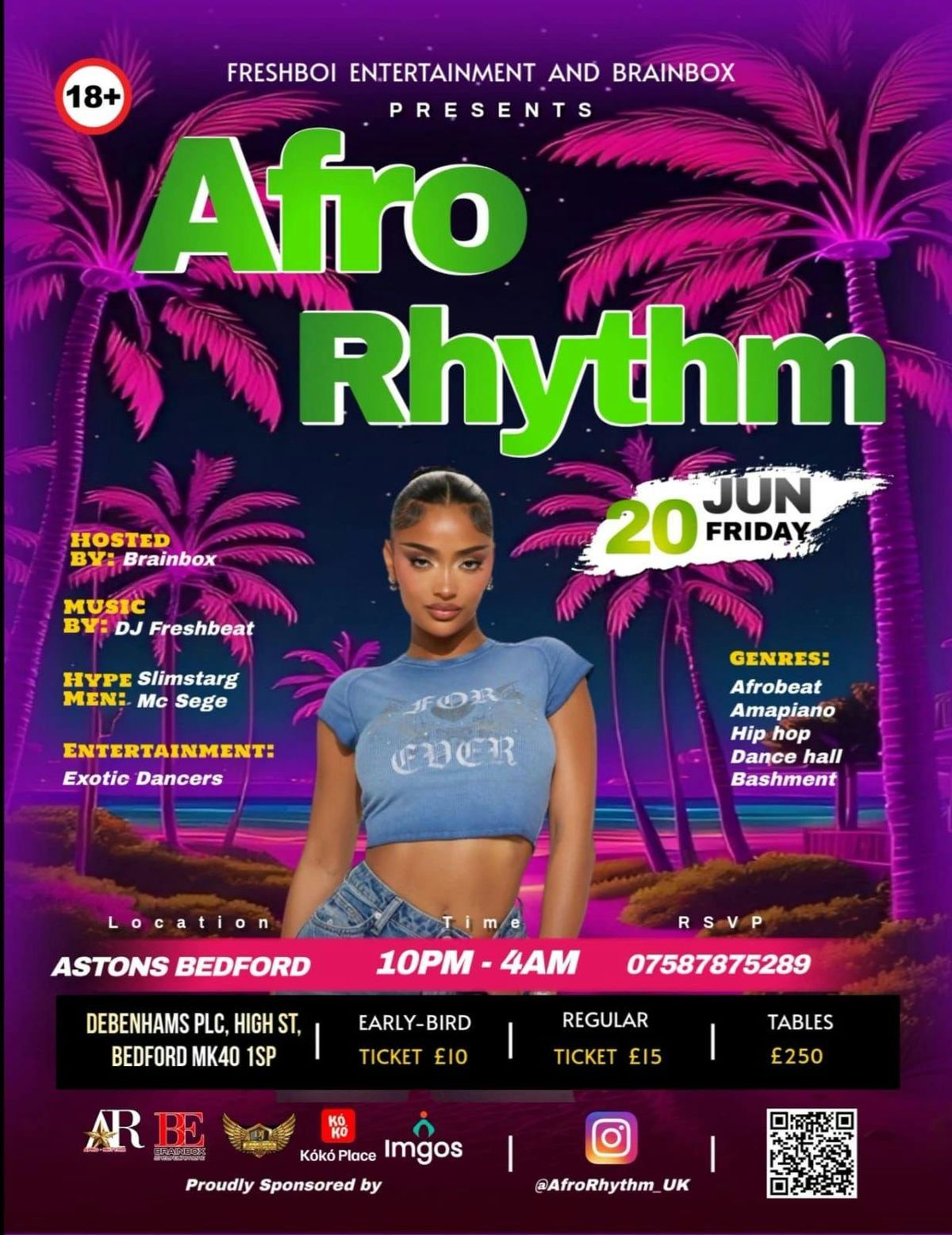 AFRO RHYTHM ~THE SUMMER INTRODUCTION, 20 June | Event in Bedford | AllEvents