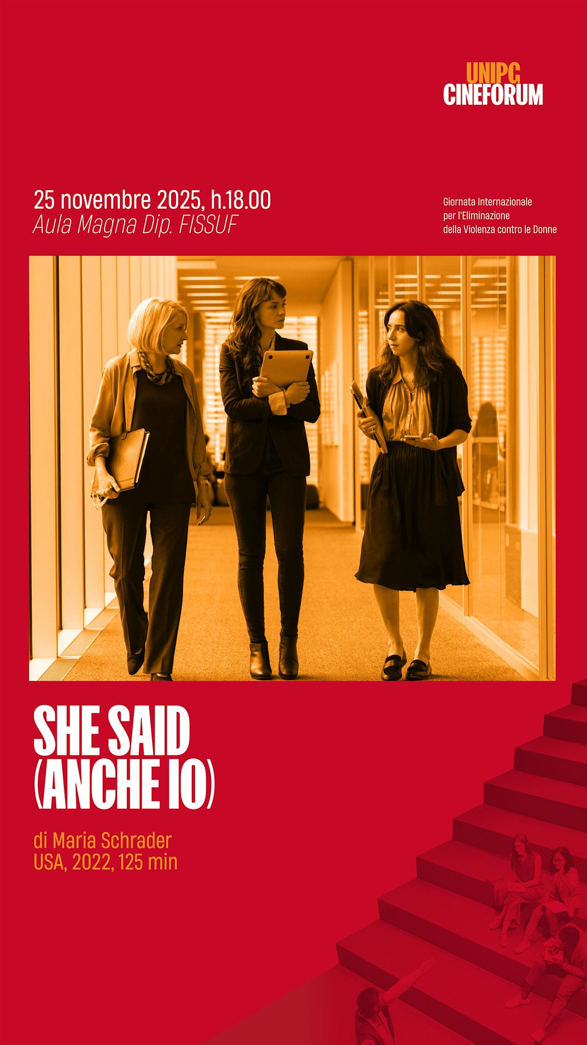CINEFORUM UNIPG - She Said (Anche io), 3 December | Event in Perugia | AllEvents