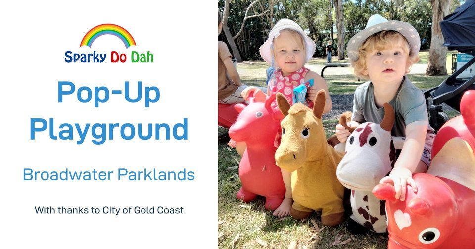Broadwater Parklands PopUp Playground, Broadwater Parklands
