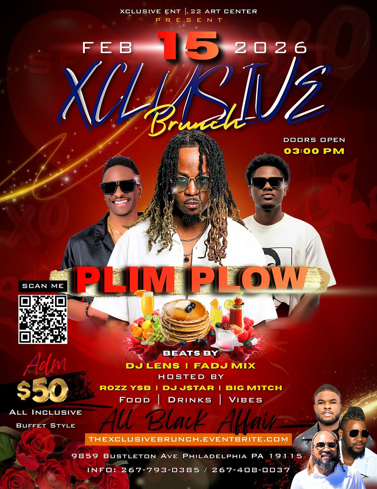 XCLUSIVE BRUNCH “ SENSATIONAL “