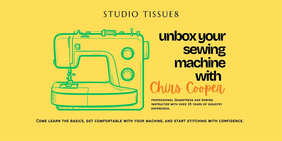 Unbox Your Sewing Machine w/Chris Cooper, 29 December | Event in Alexandria | AllEvents