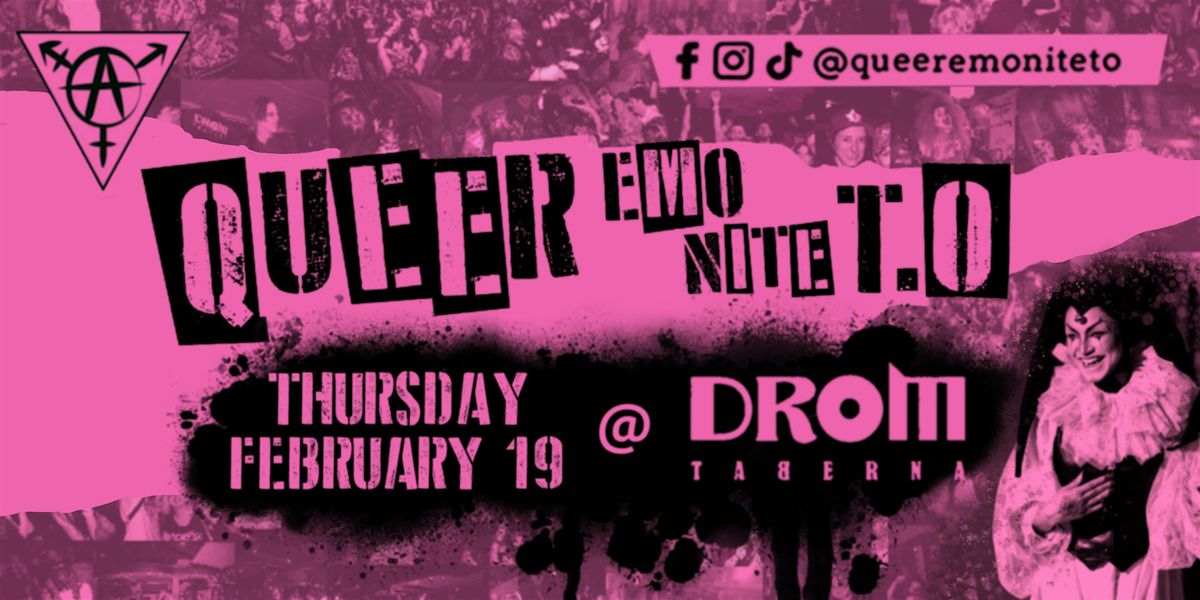 Queer Emo Nite TO V.21, 19 February | Event in Toronto | AllEvents