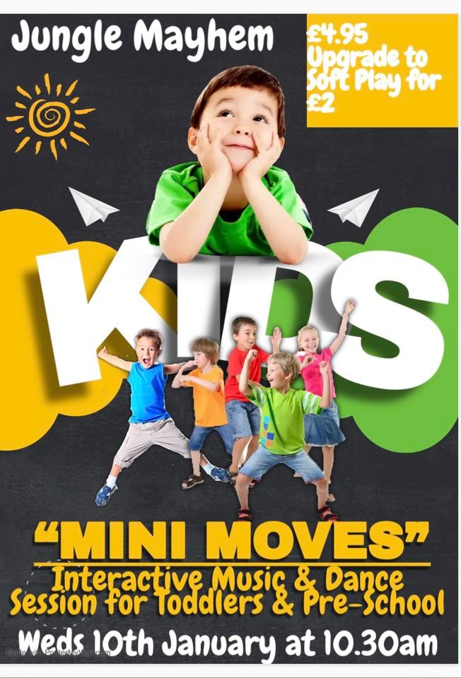 Mini Moves Interactive Music & Dance Session Toddlers & PreSchool