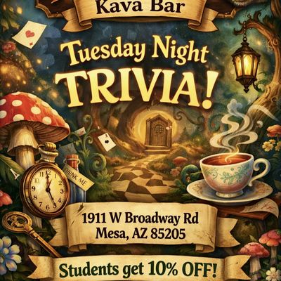 MADHATTER KAVA BAR logo