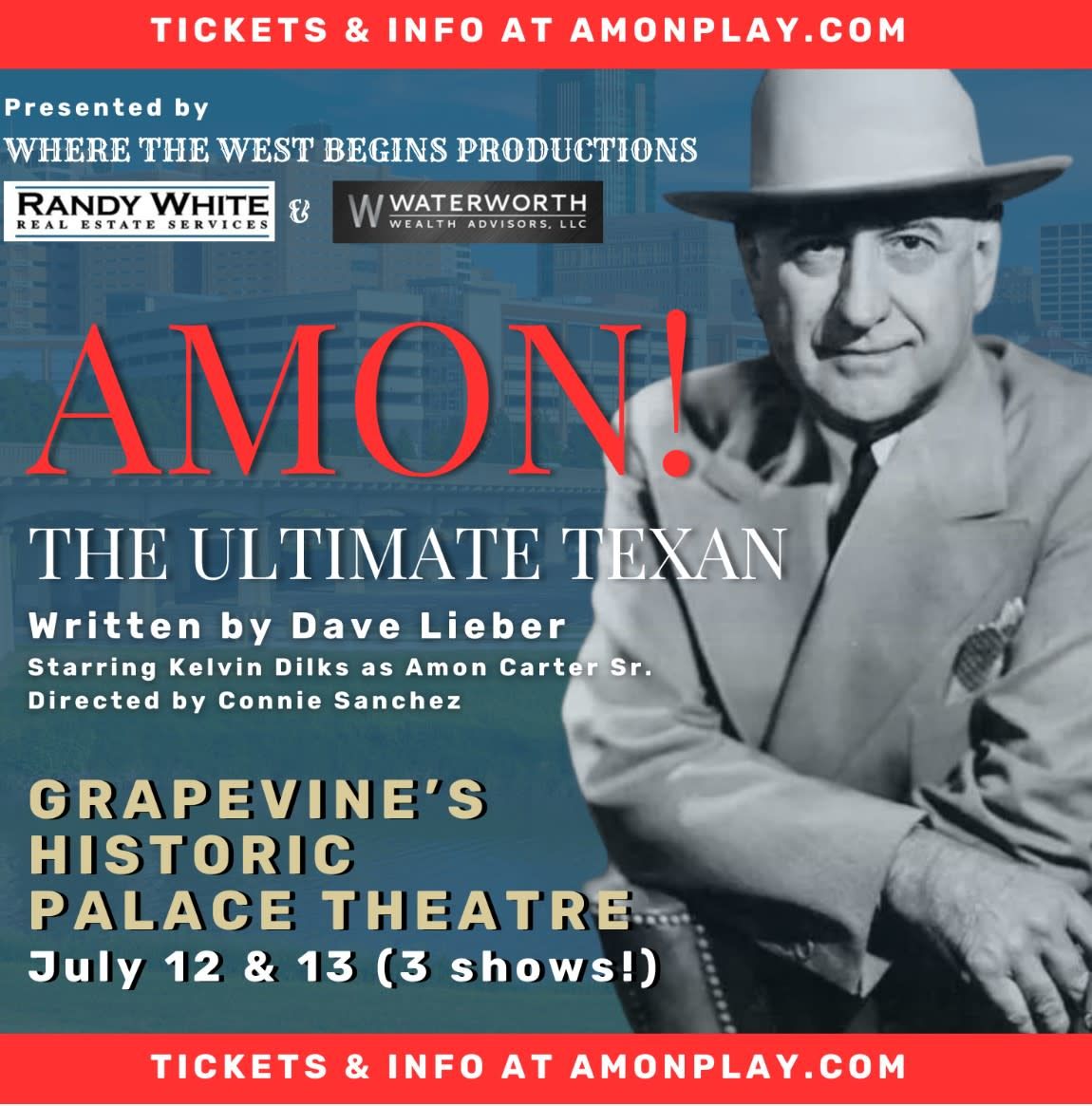 AMON! The Ultimate Texan, 6 June | Event in Denton | AllEvents