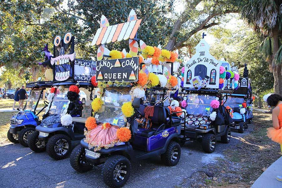 Golf Cart Trunk or Treat, Regents' Glen Country Club, York, October 28