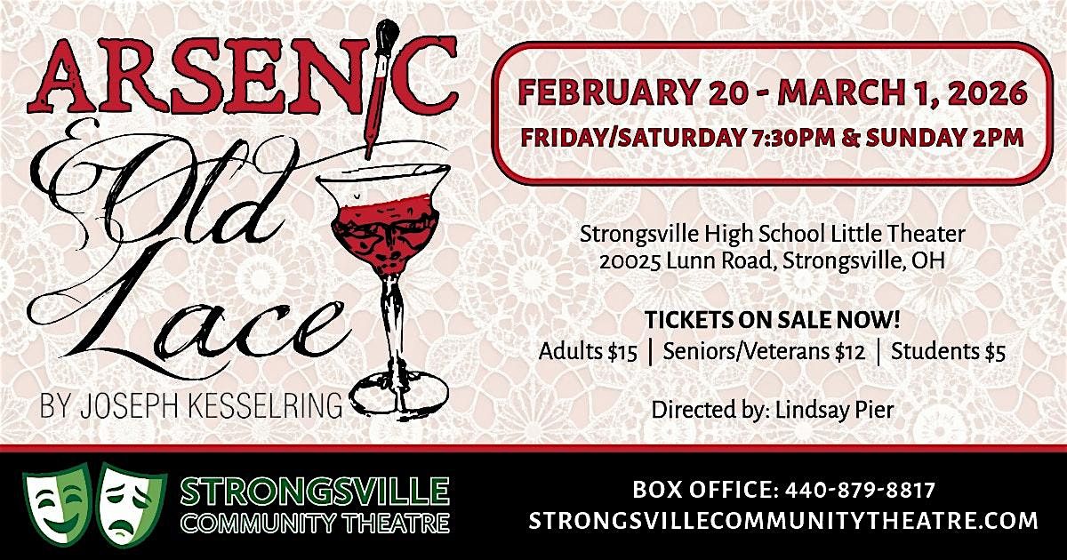 Arsenic and Old Lace - Strongsville Community Theatre