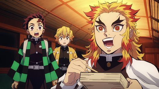 Pizza Tunes Drinks Demon Slayer The Movie Mugen Trail Luna 