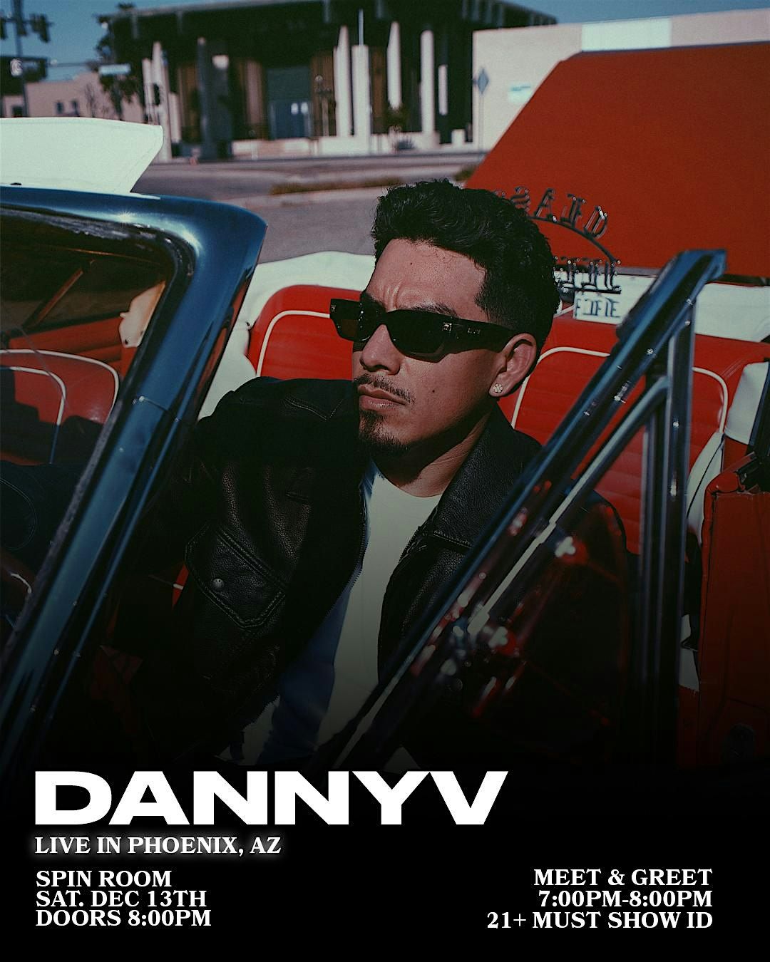 DannyV Live in Phoenix, AZ at Spin Room, 13 December | Event in Phoenix | AllEvents