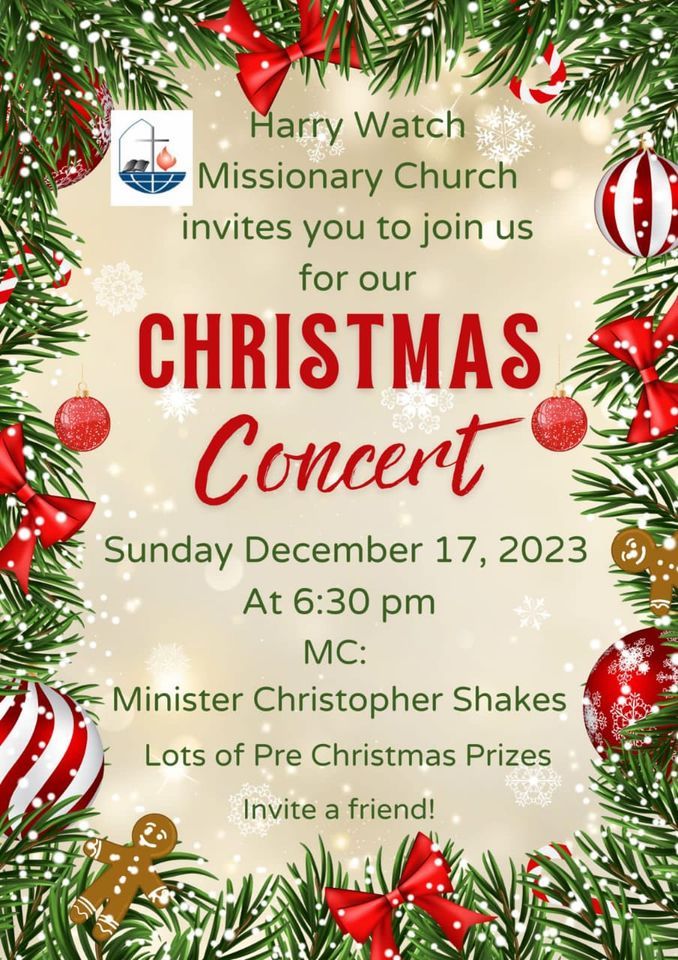 Christmas Concert, Jamaica, Porus, December 17 2023 | AllEvents.in