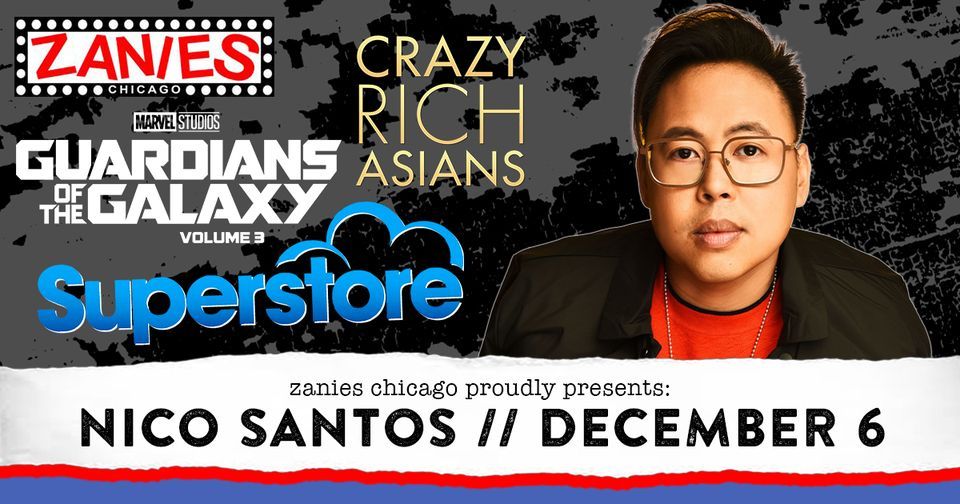 Nico Santos at Zanies Chicago, Zanies Comedy Club Chicago, December 6