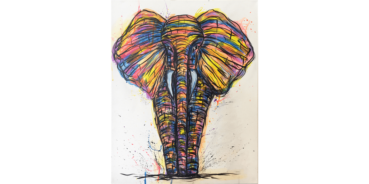 Eclectic Elephant - Paint and Sip in Cincinnati | Classpop!™, 14 January | Event in West Chester | AllEvents