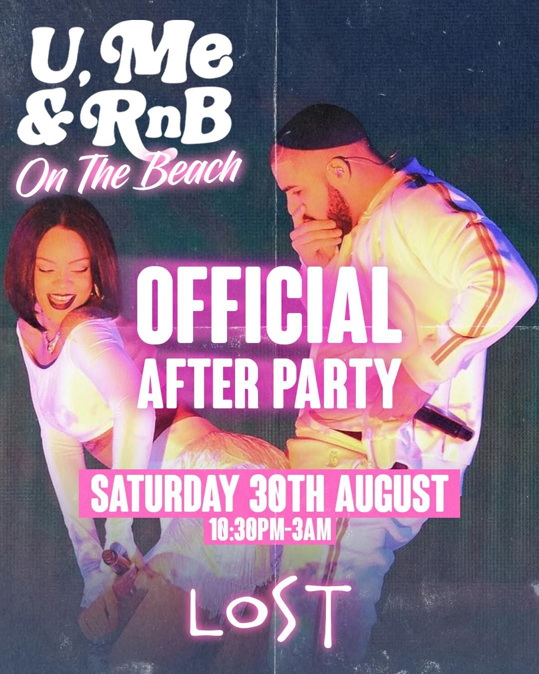 U, ME &amp; RNB ON THE BEACH AFTER PARTY, 30 August | Event in Bournemouth | AllEvents