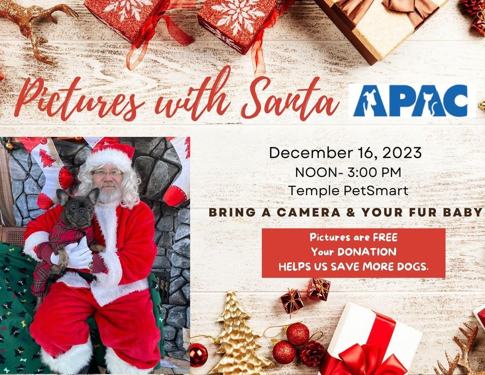 Petsmart Adoption event with Santa, PetSmart (Temple, TX), 16 December