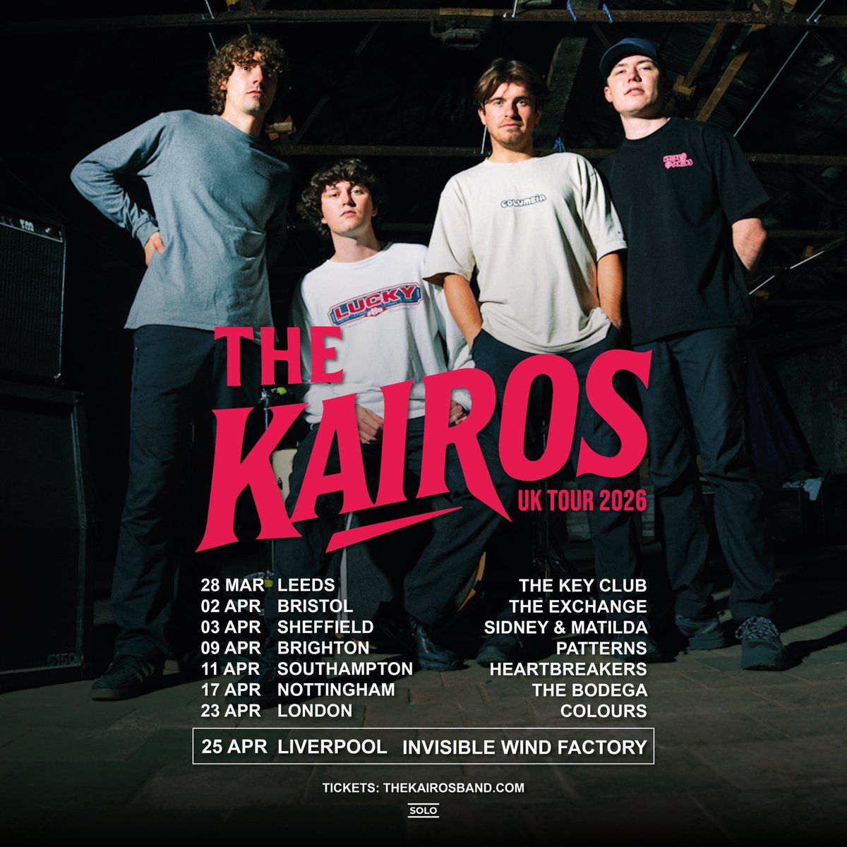The Kairos Liverpool Tickets, 25 April | Event in Liverpool | AllEvents