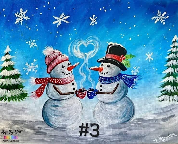 Paint with Ashley Blake “Win an Escape Vacation” w/Elite Travel Group Paint