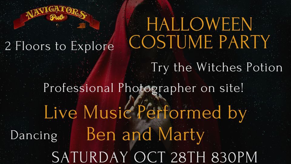 190 ROBINSON COURT/ HALLOWEEN, Navigators Pub, Moncton, October 28 2023