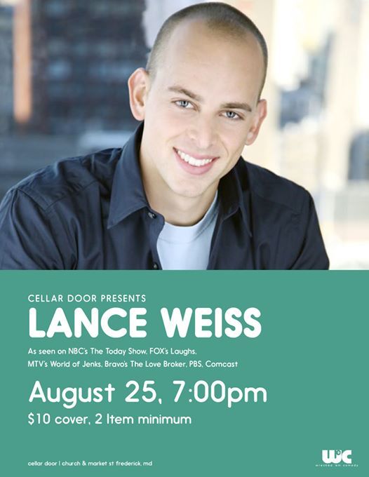 Lance Weiss At Cellar Door Frederick