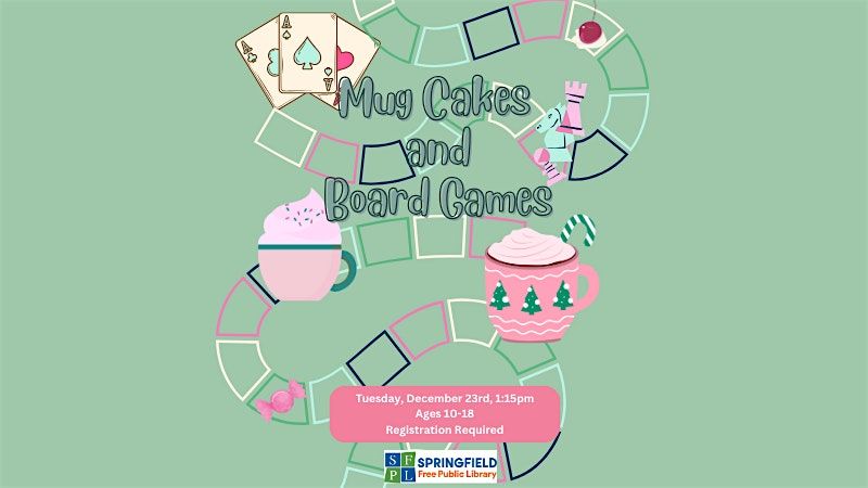 Mug Cakes and Games (Ages 10-18), 23 December | Event in Springfield | AllEvents