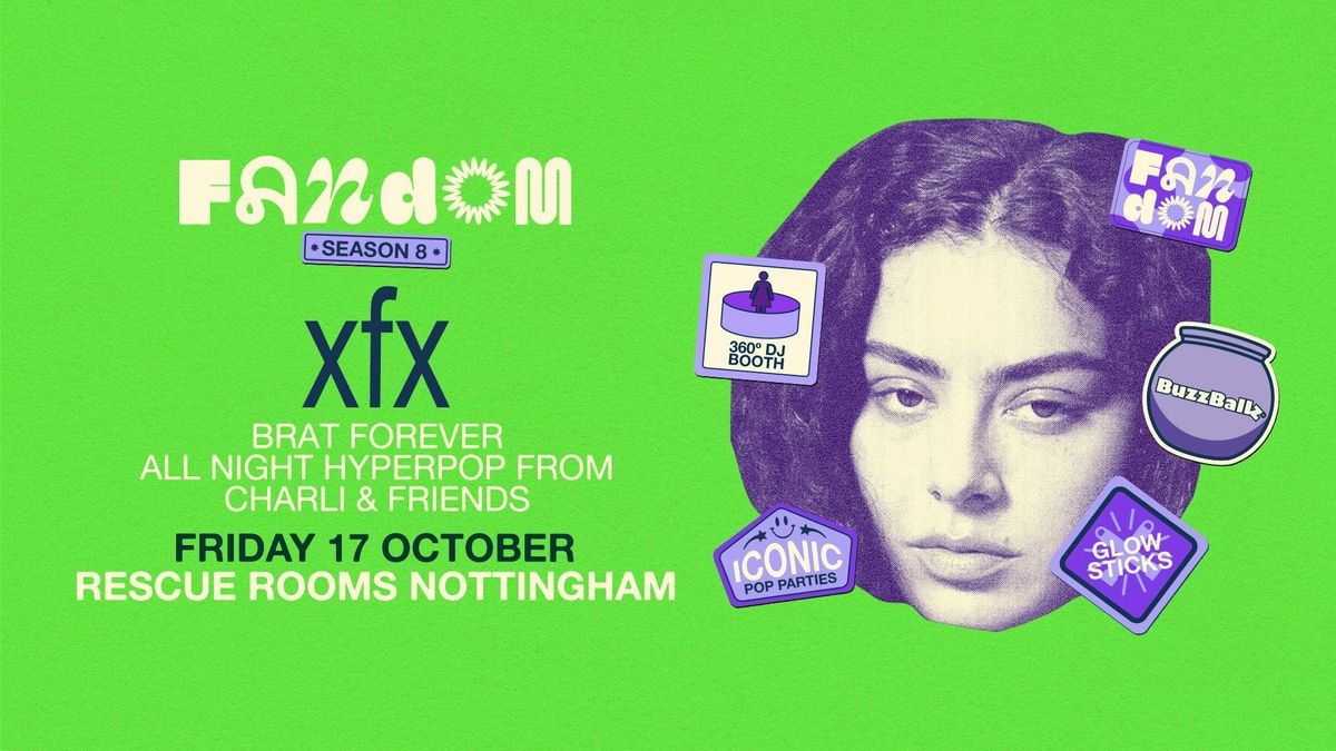 Fandom XFX 🍏 Rescue Rooms, Nottingham, 17 October | Event in Nottingham | AllEvents