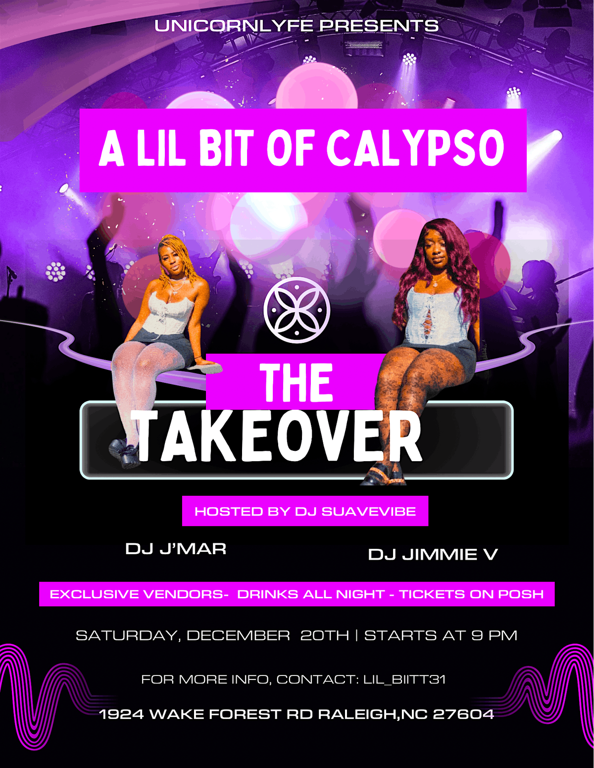 A Lil Bitt of Calypso, 20 December | Event in Raleigh | AllEvents