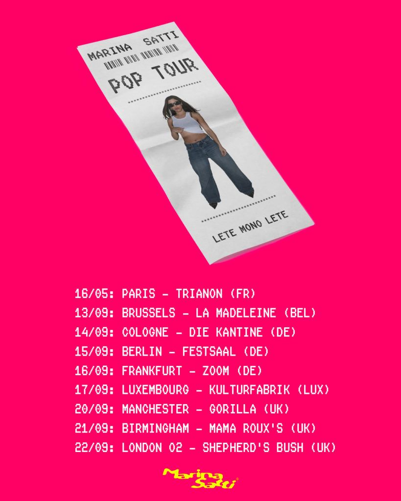 Marina Satti at The Echo, 12 December | Event in Los Angeles | AllEvents