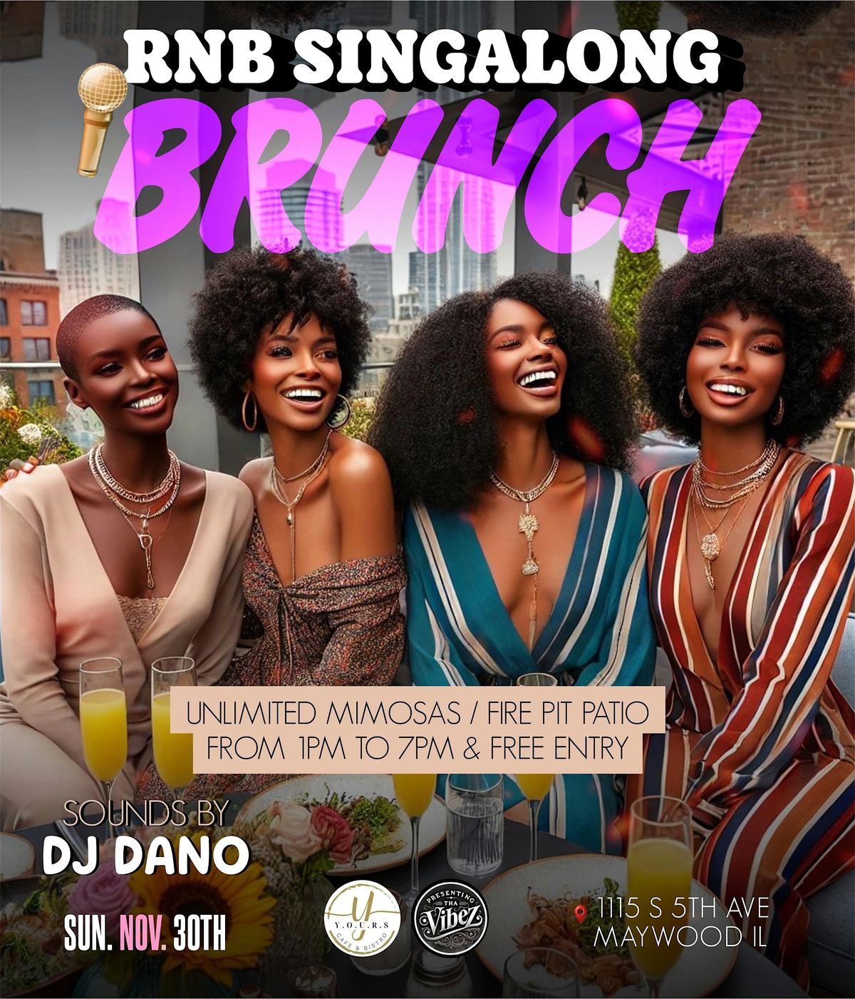 SUNDAY RNB BRUNCH SINGALONG, 30 November | Event in Maywood | AllEvents