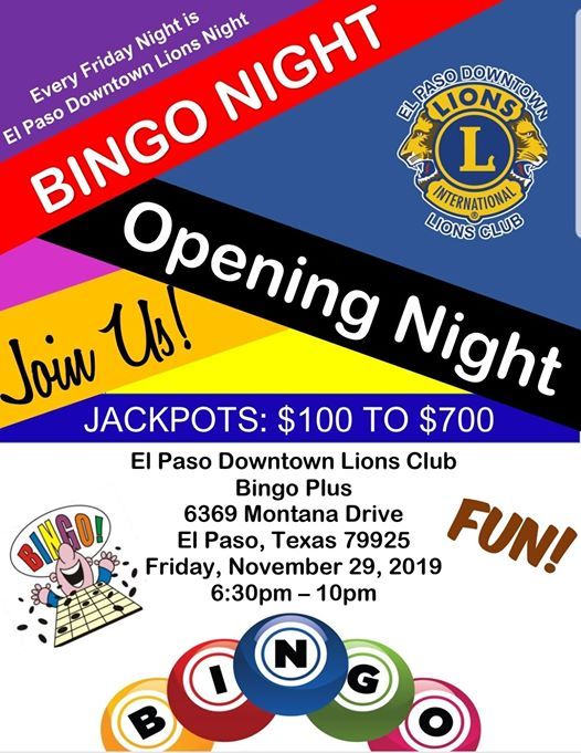 Lions Club Bingo Near Me Lions Club Bingo Near Me