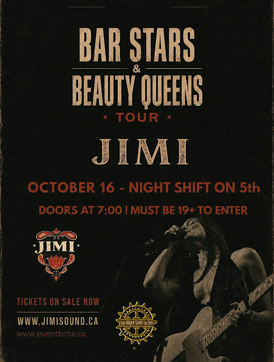 JIMI | Bar Stars & Beauty Queens Tour | 2026