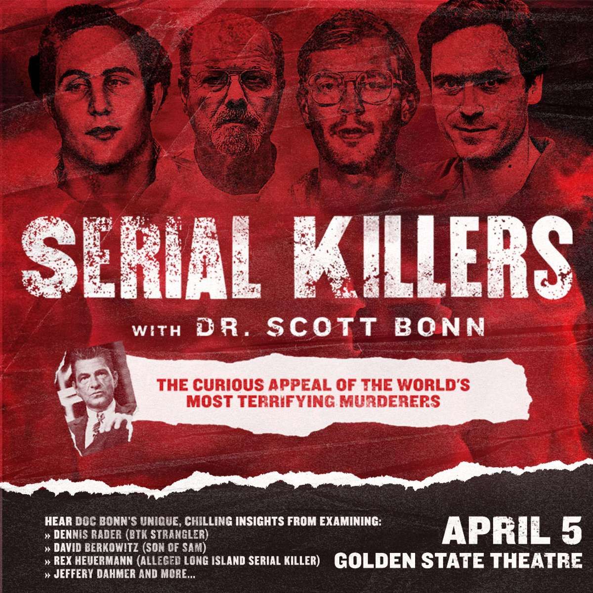 Serial Killers with Dr. Scott Bonn, 16 January | Event in Monterey | AllEvents