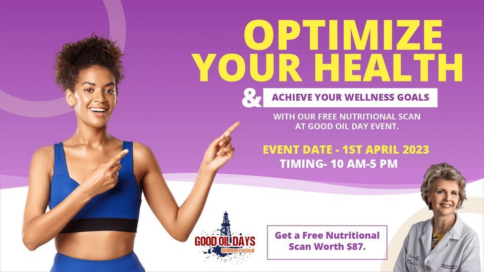 Free Nutritional Scan at GOOD OIL DAY Event!, Abundant Health and