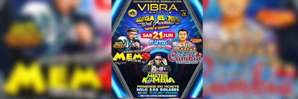 MEMO TEPITO CD MX & MAS, 21 June | Event in Springdale | AllEvents