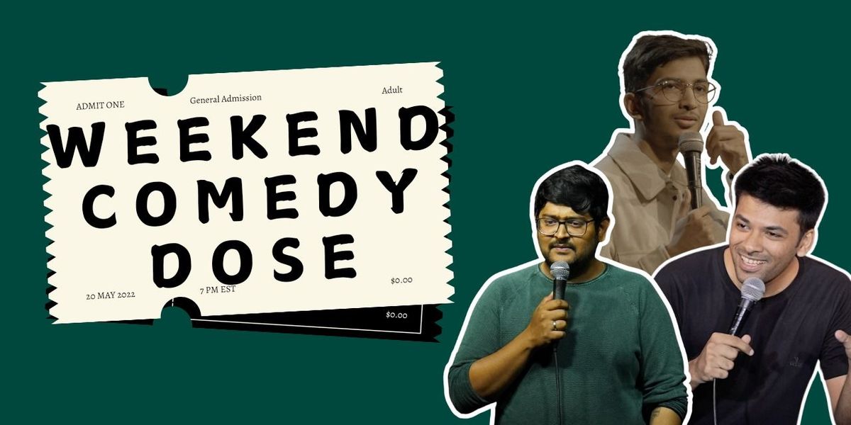 Weekend Comedy Dose @ FC Road, 9 May | Event in Pune | AllEvents