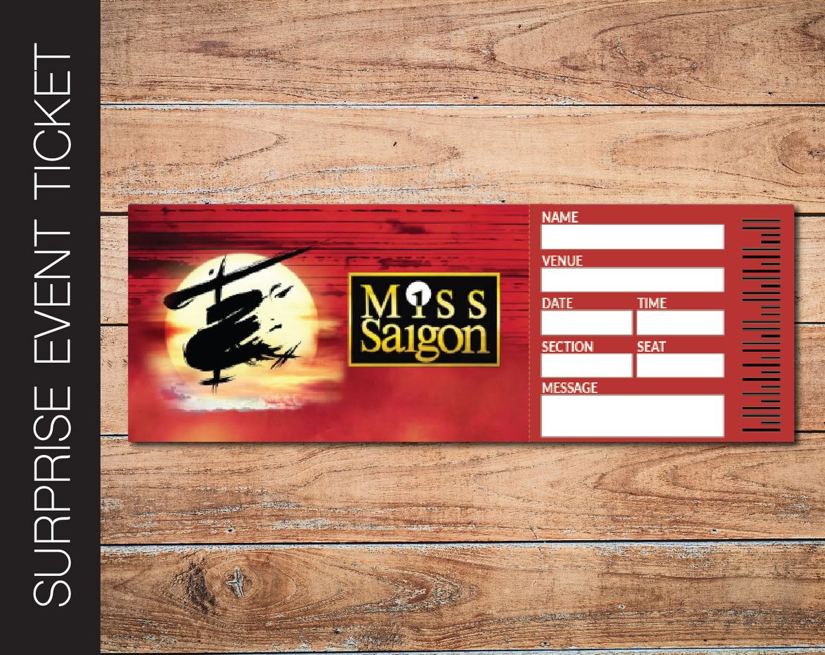 Miss Saigon at Edinburgh Playhouse, 28 October | Event in Edinburgh | AllEvents