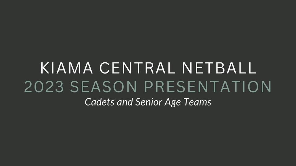 2023 Cadets and Seniors End of Year Presentation, Kiama Bowling Club