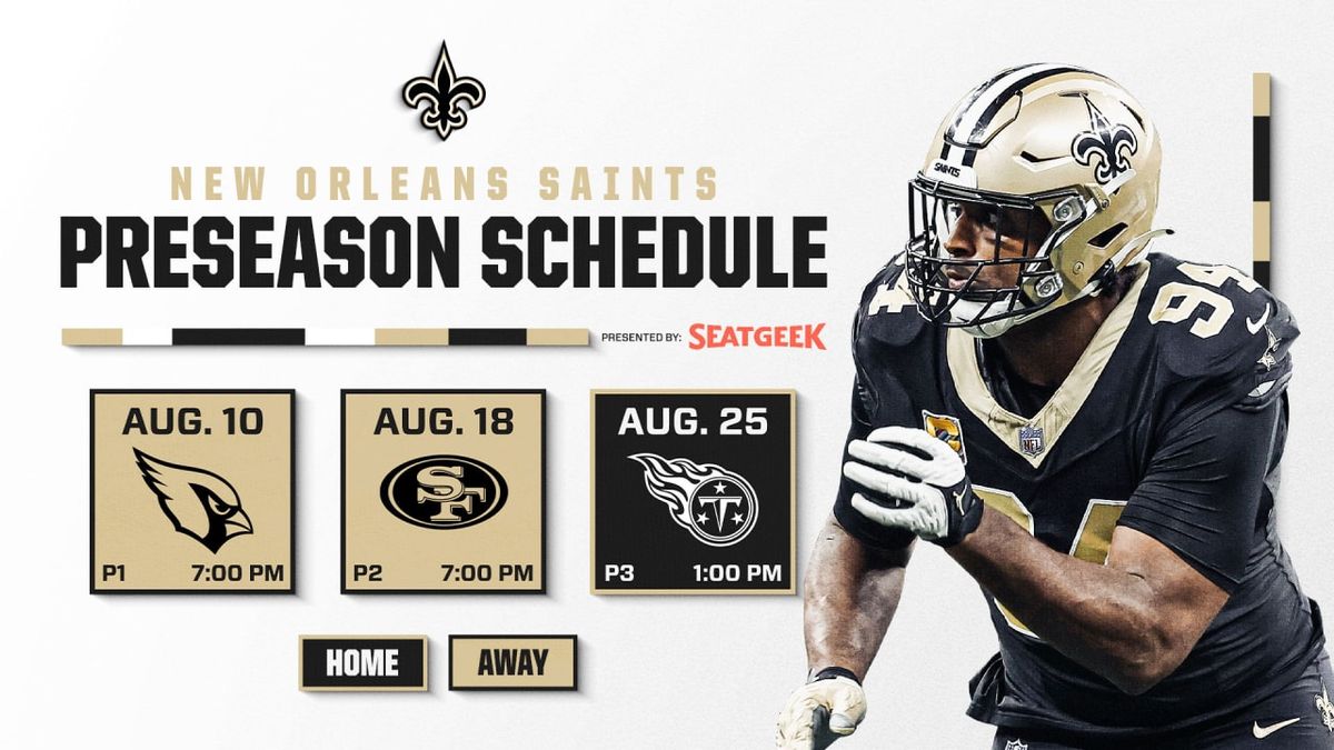 PRESEASON: Denver Broncos vs New Orleans Saints, 23 August | Event in New Orleans | AllEvents