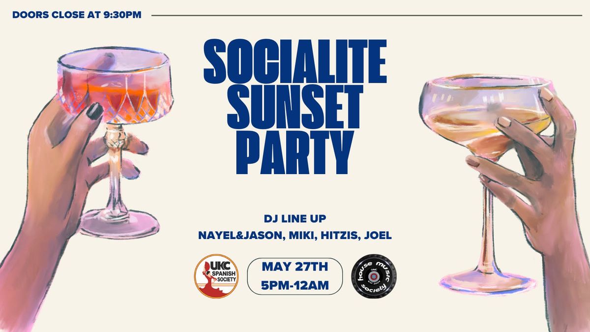 Socialite Sunset Party, 27 May | Event in Canterbury | AllEvents