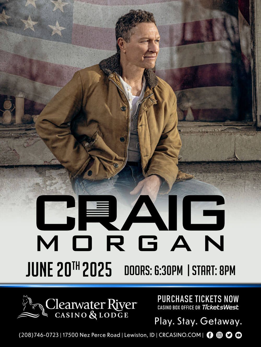 Craig Morgan, 6 November | Event in Evans | AllEvents
