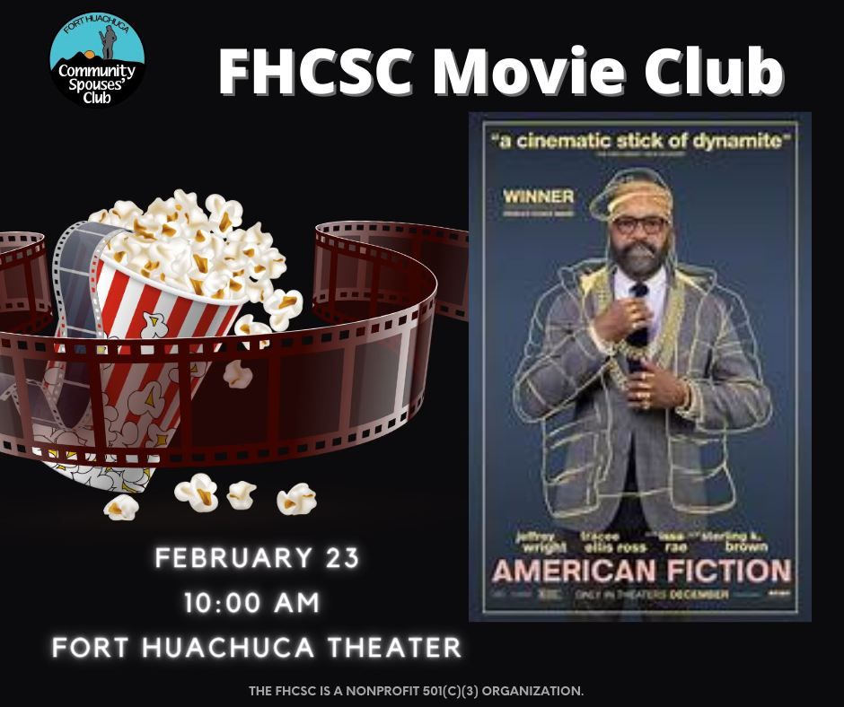 FHCSC Movie Club, Cochise Theater Fort Huachuca, 23 February 2024