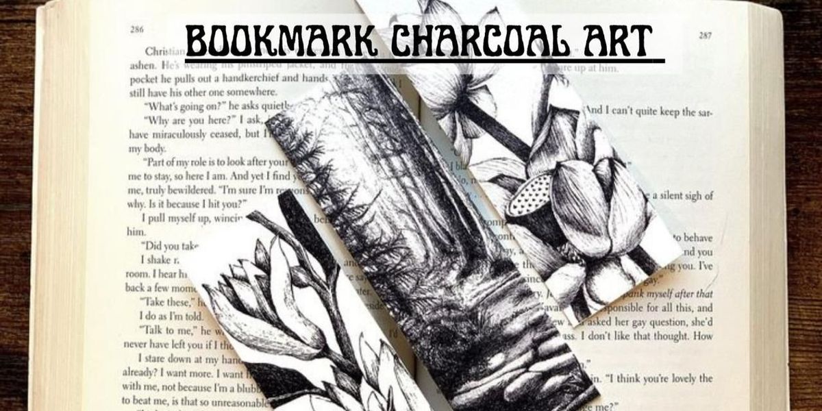 Charcoal Bookmark