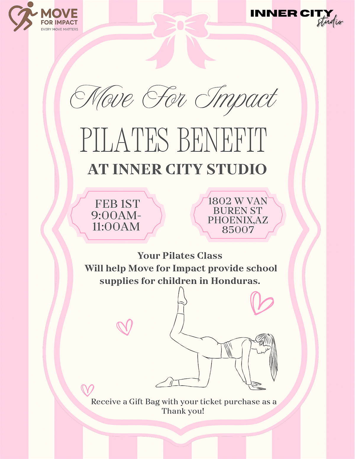 Pilates & Benefit, 1 February | Event in Phoenix | AllEvents