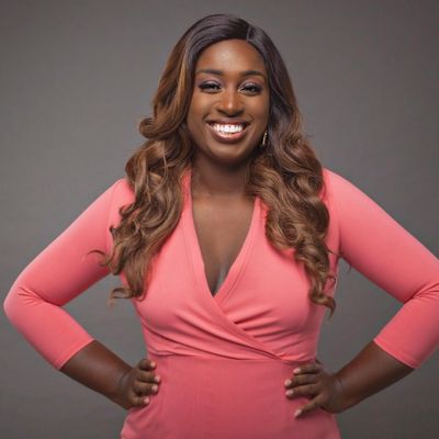 Kimberly Ofori - Built to Lead logo